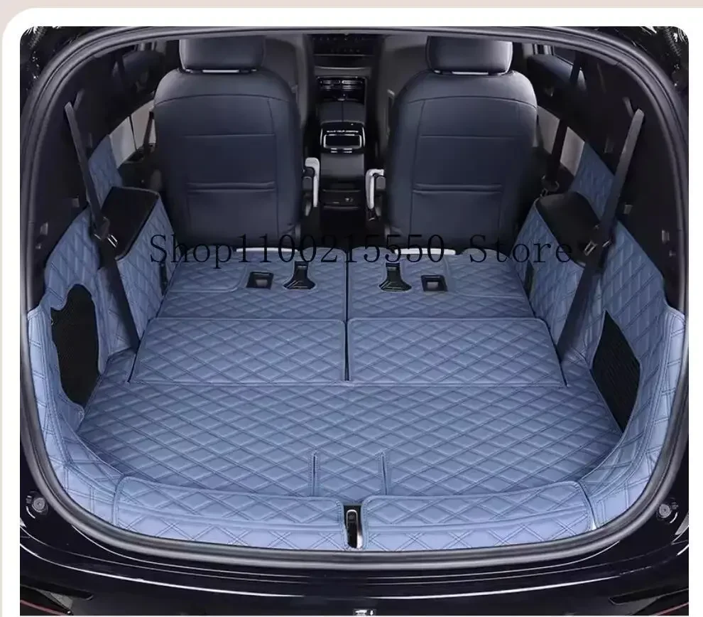 

For BYD Tang EV 2022 2023 6 Seats Interior Accessories Car Trunk Mats Cargo Liner Anti-dirt Protective Cover Pad