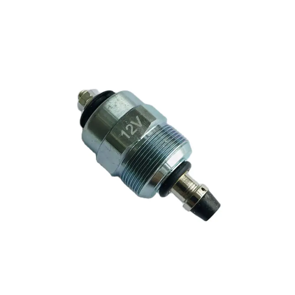 12/24V Fuel Solenoid Valve 6630546 6632196 For Bobcat 843 853 1213 2000