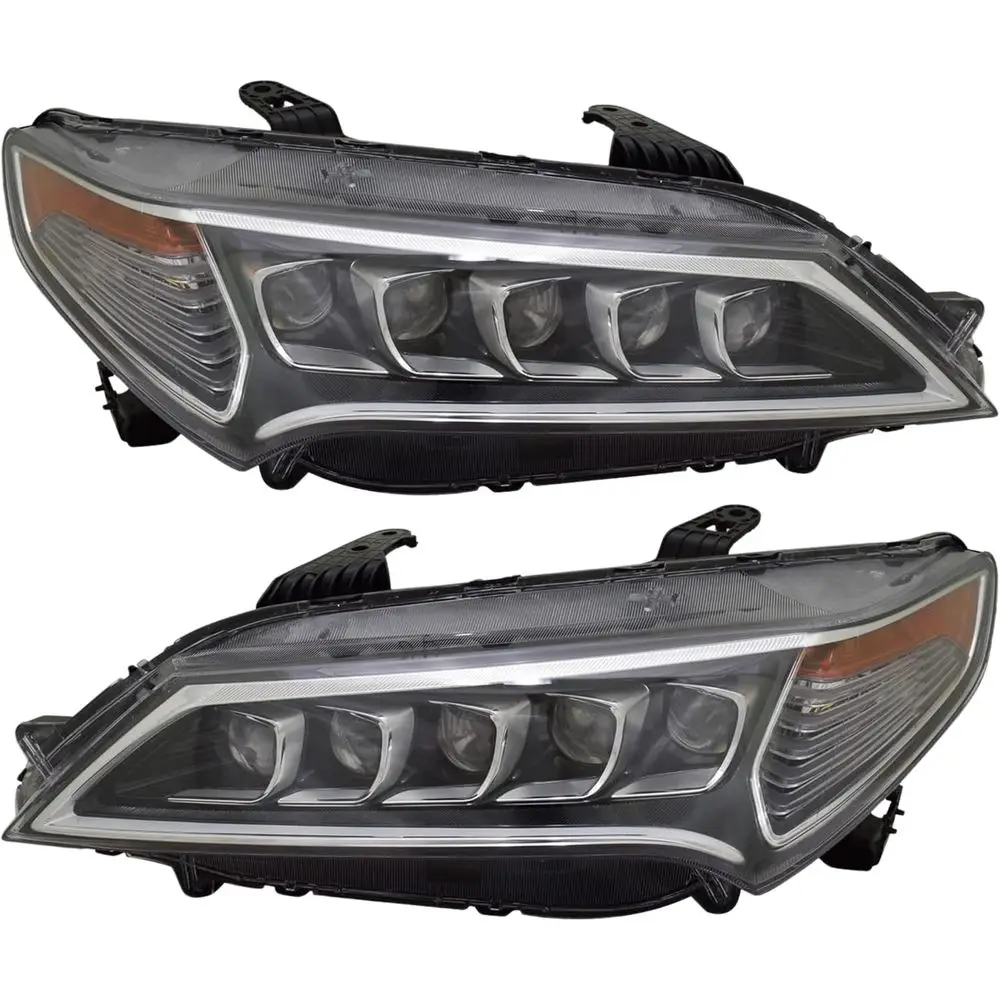 

Комплект фар, совместимый с Acura 2015-2017 TLX Base, SH-AWD, пара (левая и правая), со светодиодными лампами, DOT/SAE, 331