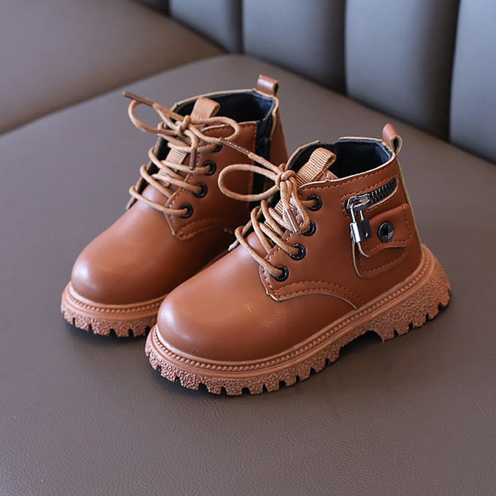 

Boots for Kids Baby Girls Shoes Toddler Boys Single Boots Soft Soled Non Slip Shoes Horse Riding Boots for Girls