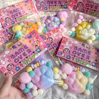 Soft Cat Paw Taba Squishy Fidget Toy Cute Cat Paws Squeeze Toys Slow Rebound Decompression Toy Anti Stress Kids Adults Toys