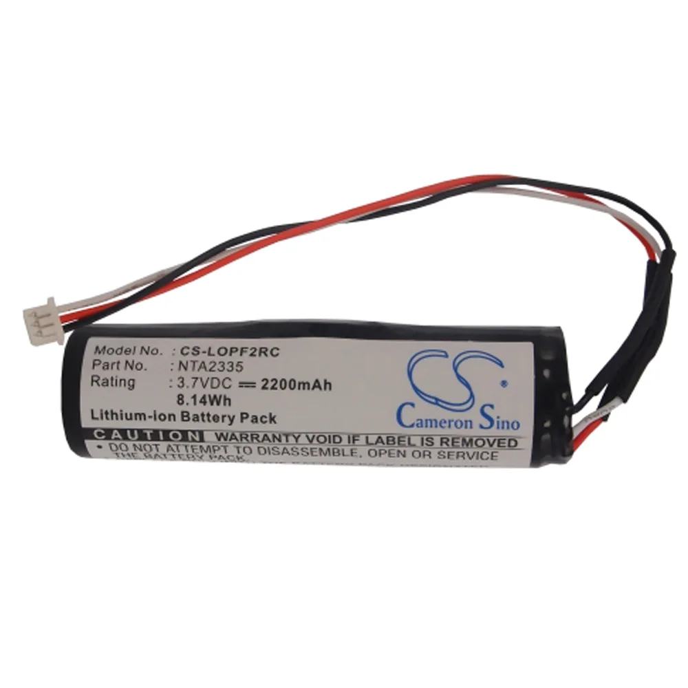 Cameron Sino Speaker Battery For Logitech Pure-Fi Anywhere Speaker 2nd MM50 Part Number Logitech NTA2335 2200mAh