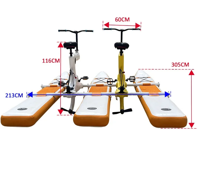 Bicicleta flutuante bicicleta, Água, Novo, 2024