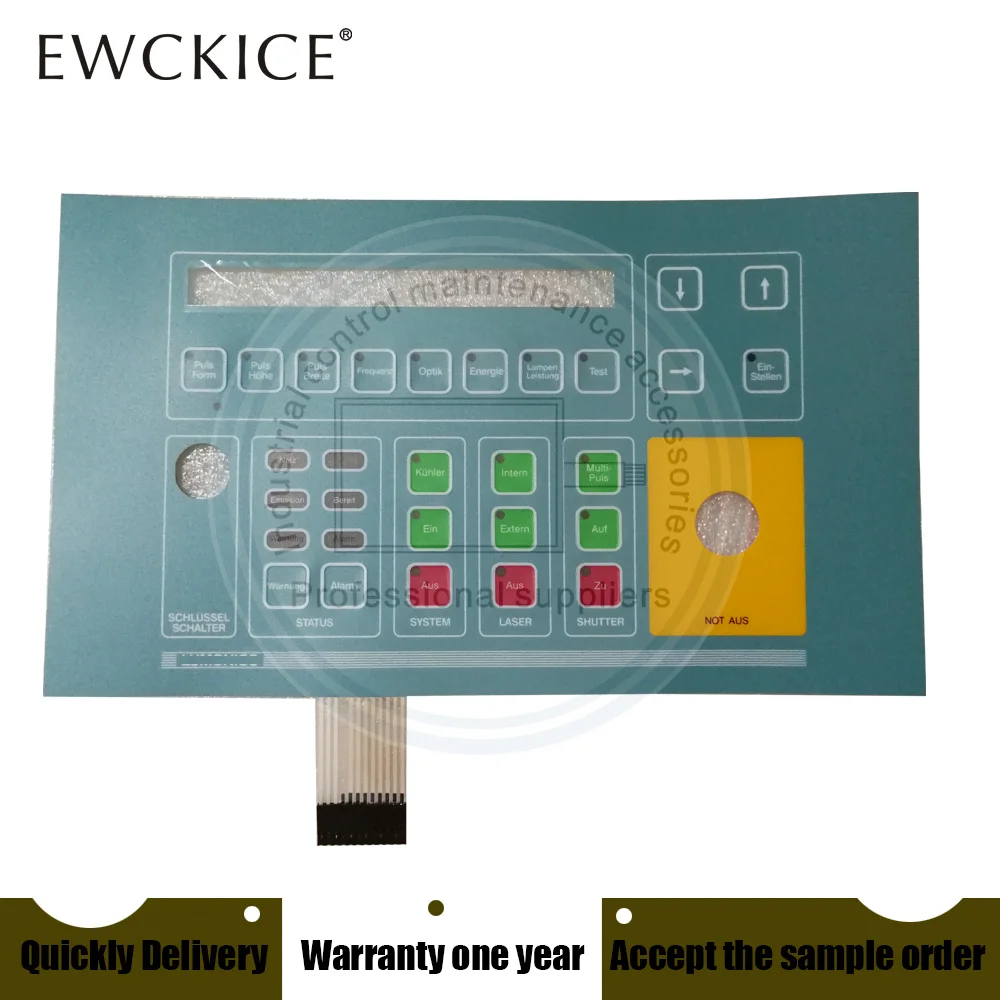 NEW  LUMONICS HMI PLC Membrane Switch keypad keyboard Industrial control maintenance accessories