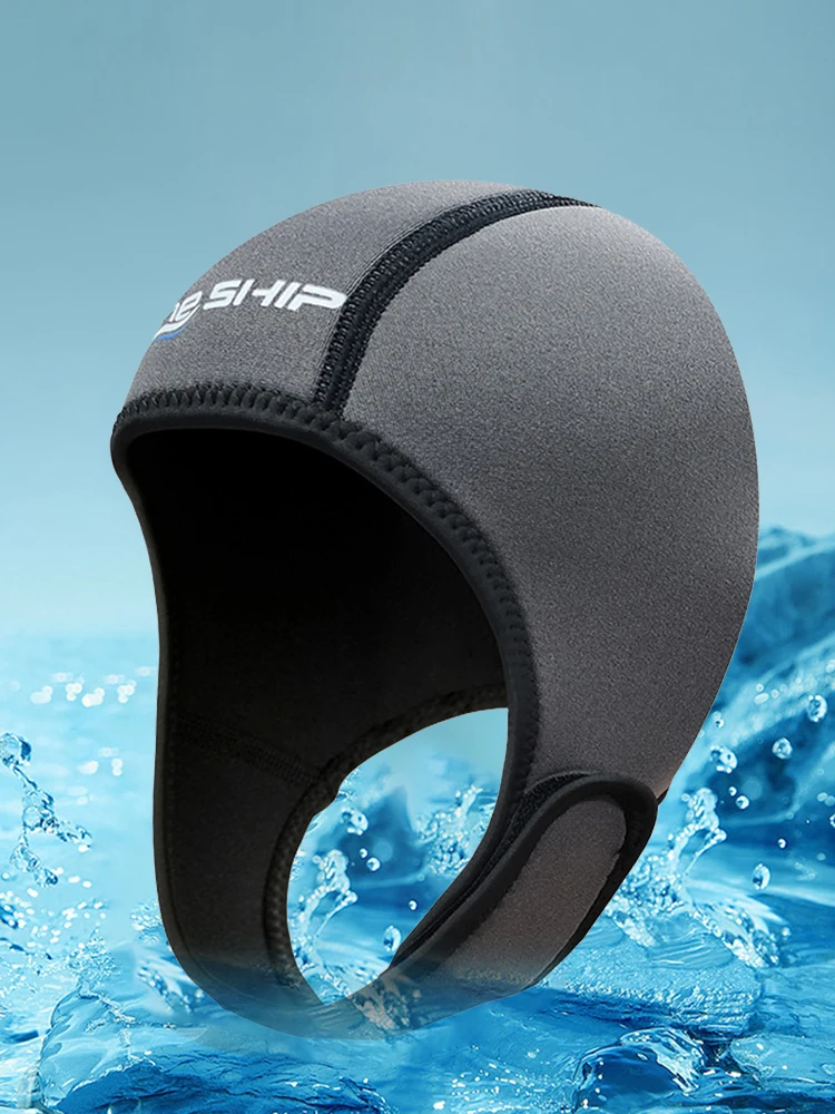 2 مللي متر النيوبرين الغوص هود الغوص هود لمط بذلة هود الحرارية هود تصفح غطاء رأس لركوب القوارب التجديف التجديف #1