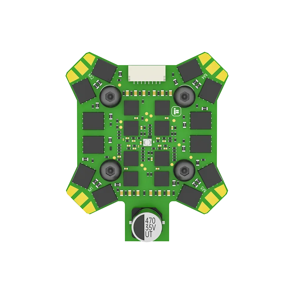 iFlight BLITZ Mini F7 E55R Stack with BLITZ Mini F7 V1.2 Flight Controller / BLITZ E55R 4-IN-1 2-6S ESC for for RC FPV Drone