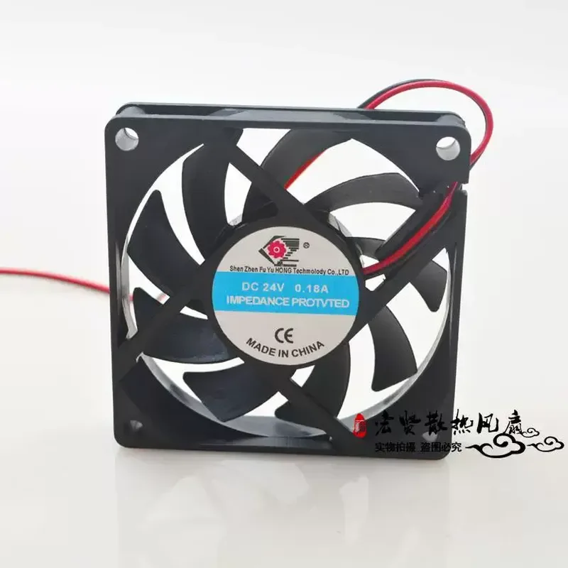 for 7cm 24V 0.18A 7015 Power Amplifier USB Computer Case Industrial PC Detection Cooling Fan