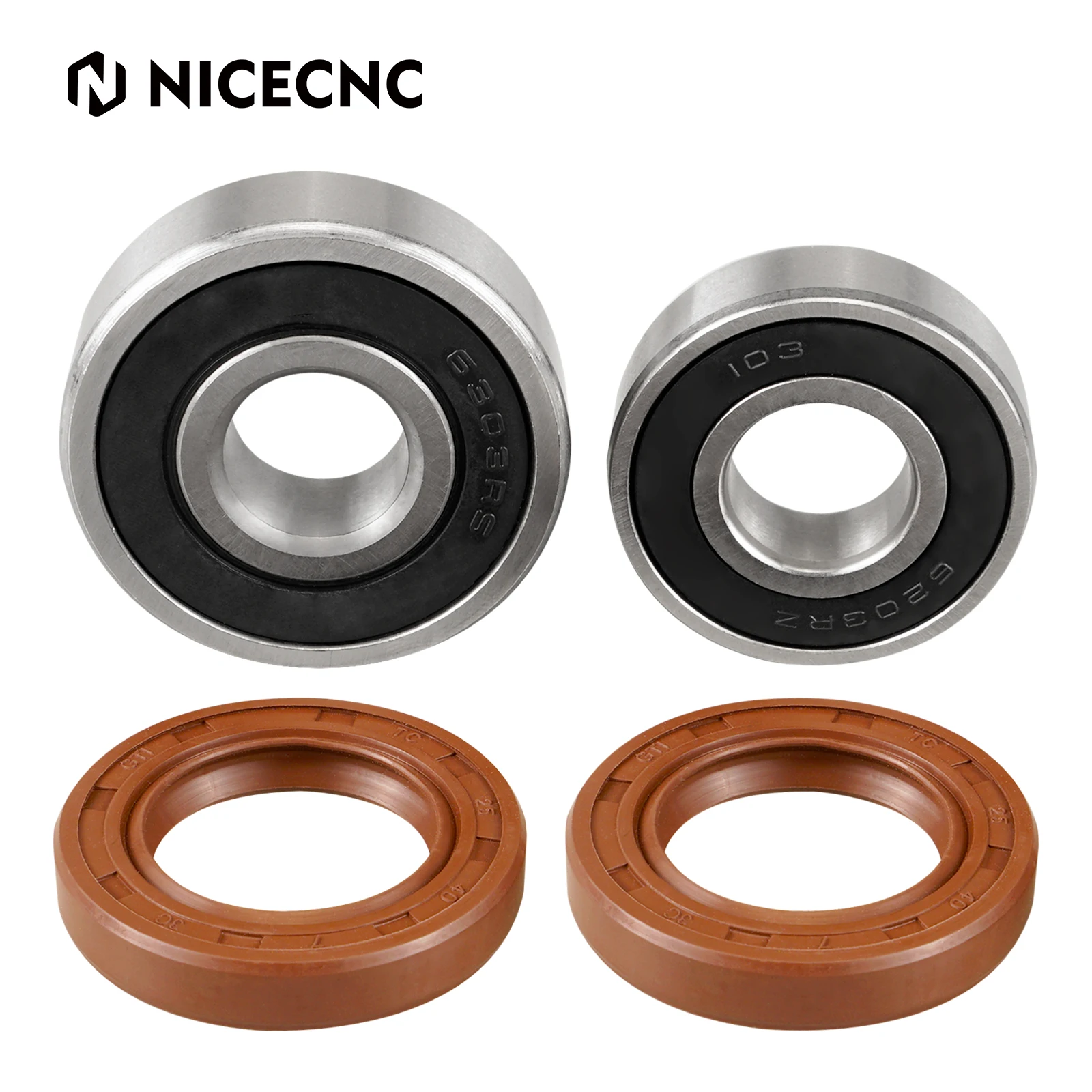 Motorcycle Rear Wheel Bearings and Seals Kit For Honda XR650L XR 650L 1993-2024 2023 2022 2021 2020 2019 2018 2017 2016 2015