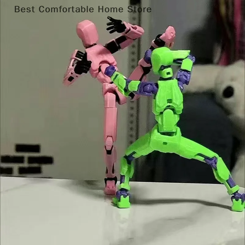Creative Multi-Jointed Movable Shapeshift Robot 3.0 3D Printed Mannequin Dummy Action Model Doll Toy Kid Christmas Decorati Gift