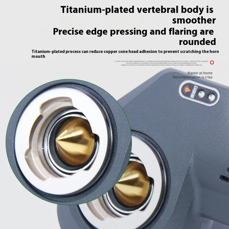 ST-E800A Lithium Battery Expander Flaring Tool Electric Copper Tube Expander Refrigeration Maintenance Tool