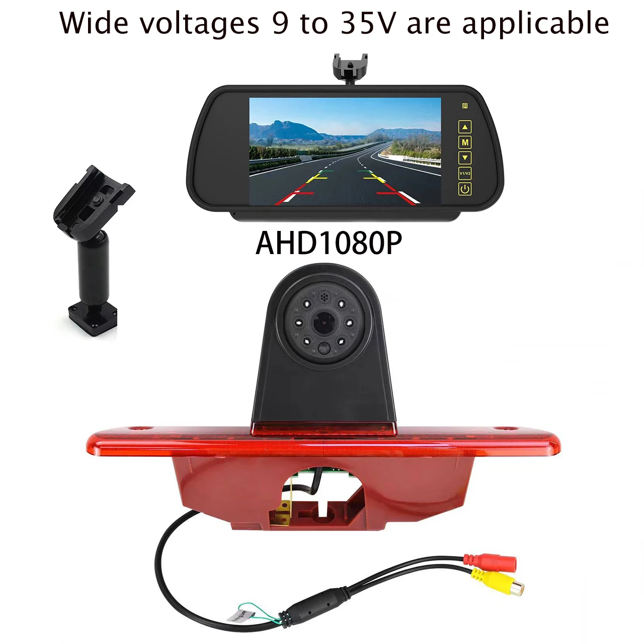 The third highest brake light camera for Citroen jumping Peugeot expert Toyota Proace parking camera (2007-2016)AHD1080P