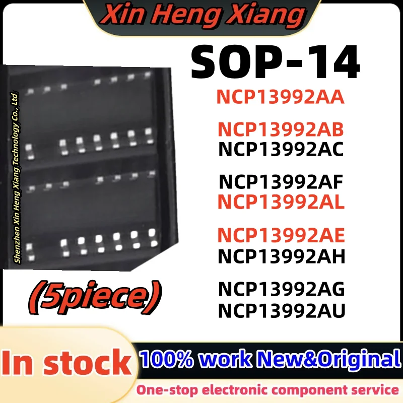 

(5pcs) NCP13992AA NCP13992AC NCP13992ACDR2G NCP13992AADR2G sop-14