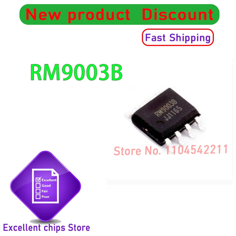 50 PCS ~ 500 PÇS/LOTE RM9003B SOT89 SOP novo original