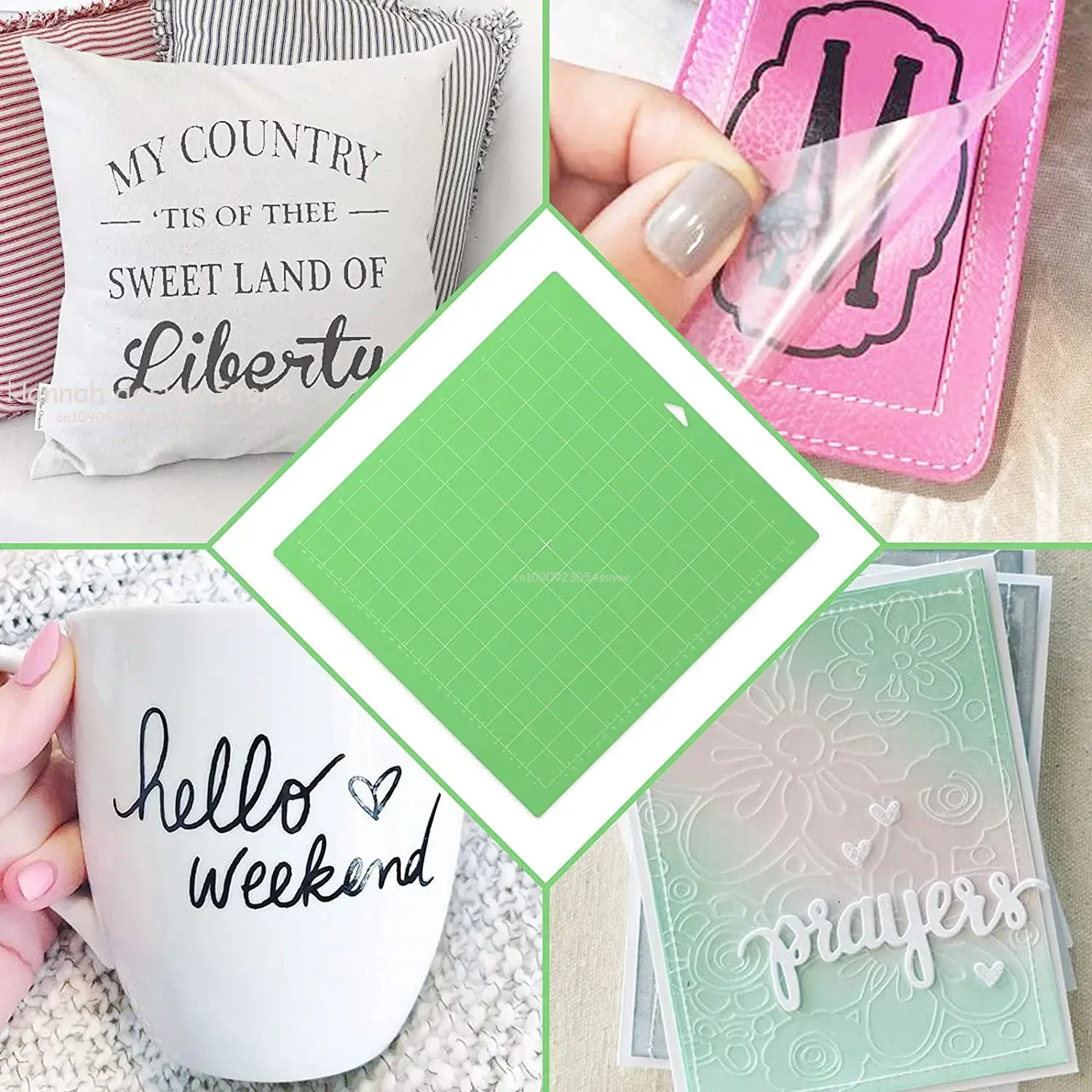 Multifunctional PVC Sticker Ease Peel Assist Tool Mat Creative DIY Journal Material Student Supplies Stationery