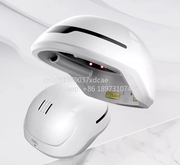 LLLT 650NM . Hair Regrowth Helmet Low Level Laser Hair Helmet For Home Use Hair Loss Treatment