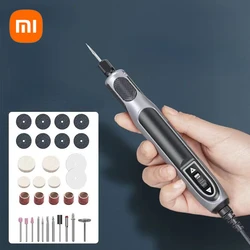 Xiaomi Engraving Pen Electric Grinder 18V 4-speed Regulation Engraver Mini Drill Rotary Tool Engraving Machine Carving Drilling