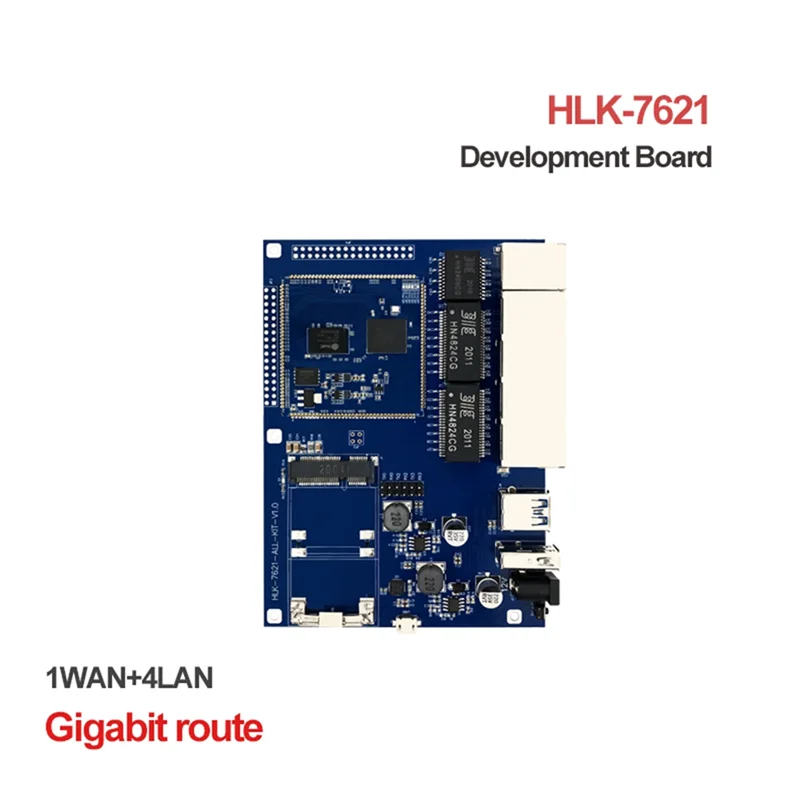 

Well Made-MT7621A Chipset Gbe Wireless Router Module With HLK-7621 Kit/Development Board Wifi Module