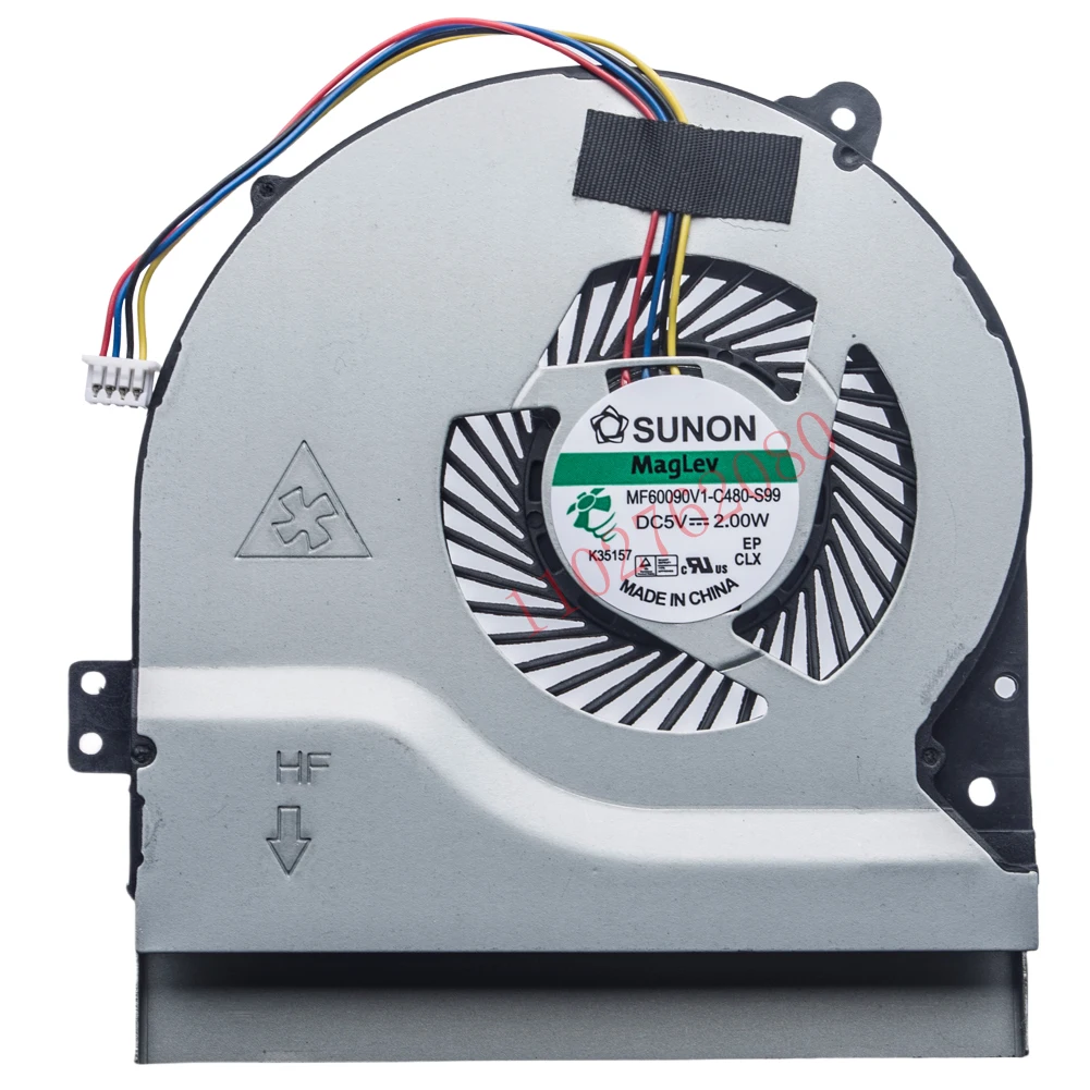 Новый вентилятор охлаждения процессора ноутбука, совместимый с вентилятором серии ASUS X450V X550C X550V X450C X550L A450C K552V A550V
