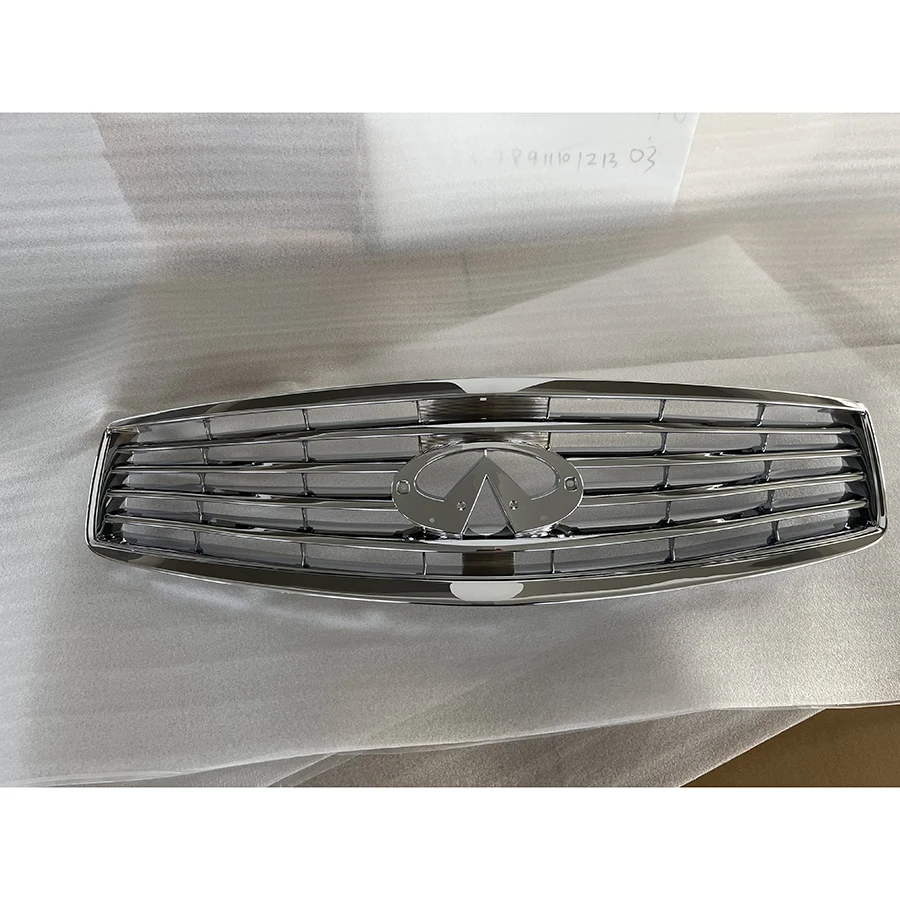 

Автомобильные аксессуары для автомобиля Infiniti QX50 2014, передняя решетка (гальваника) OE 62070-1BA0A