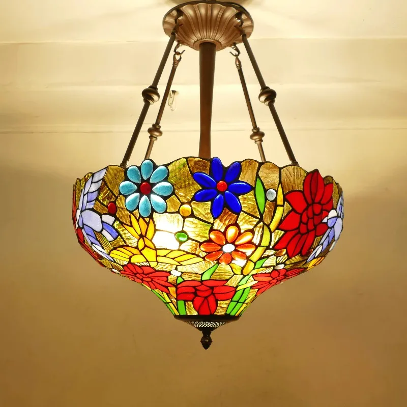

18 inch rose design glass chandelier bedroom living room dining room hotel lighting chandelier