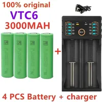 2025New original 3.7 V 3000 MAH 18650 battery for us18650 Sony VTC6 30A toys tools flashlight battery+USB Charger