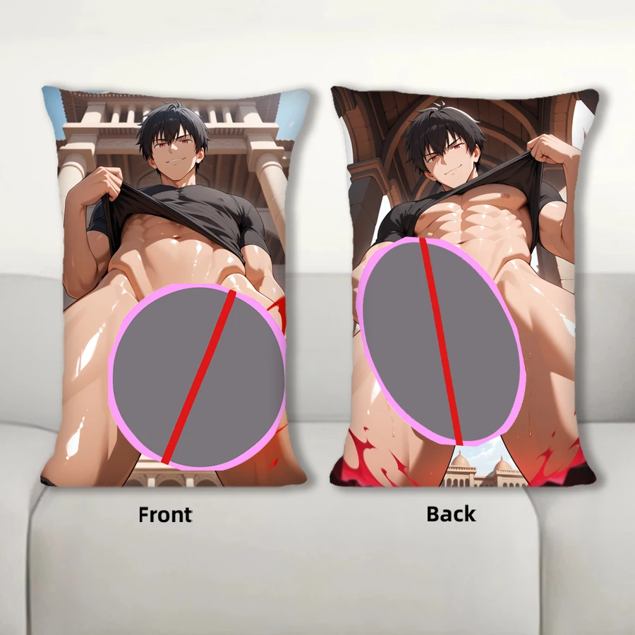 

Dakimakura Anime Open And Bold Anos Voldigoad Sofa Cushion Body Pillow Cover Double Side Print Bedding Throw Pillow Case