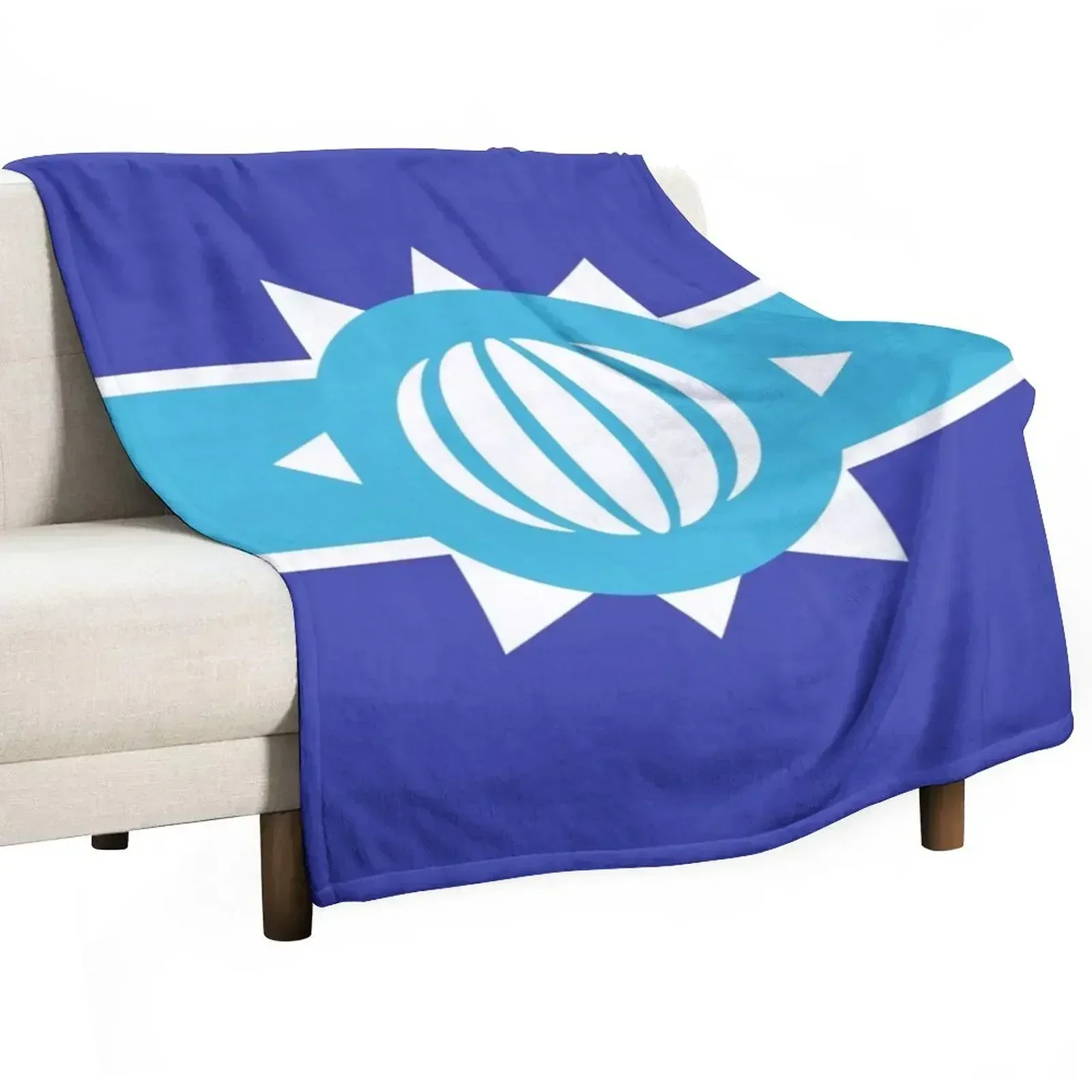 

Antarctic Empire Flag Throw Blanket Warm Napping Blanket for Office Couch Bed