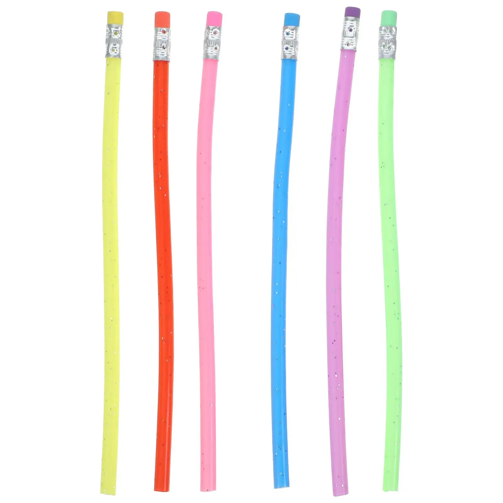 Novelty pencil PVC pencil bendable pencil writing pencil