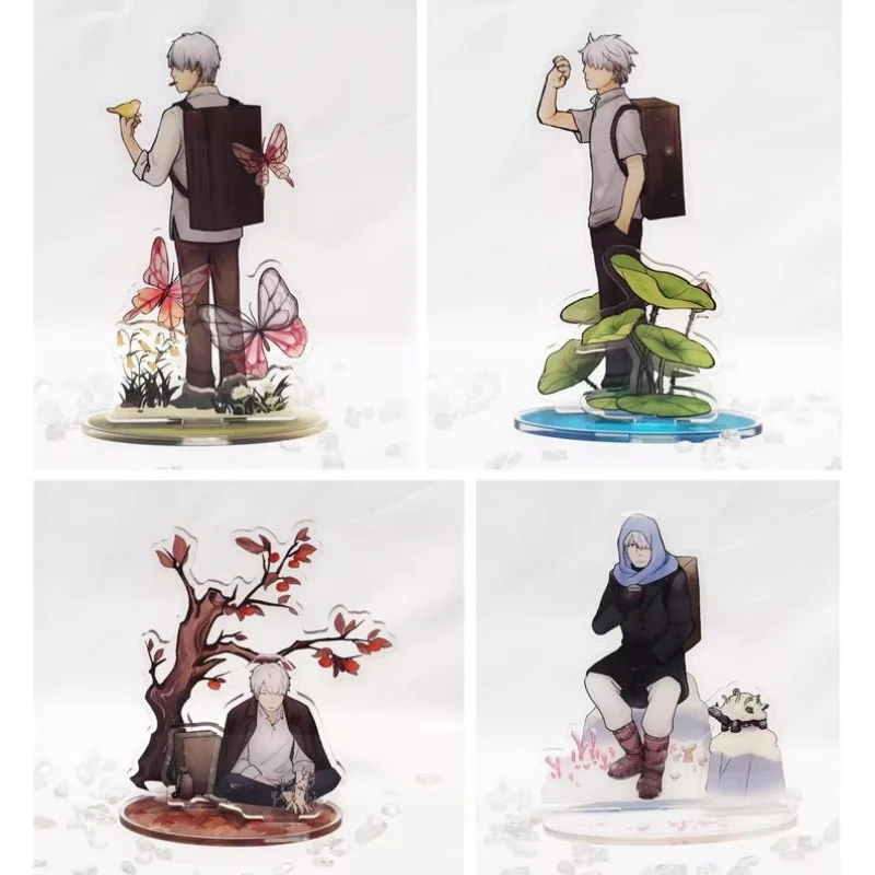 Mushishi Anime Ginko Character Acrylic Stand Transparent Desktop Ornament Collectible Gift For Manga Lovers And Hobby Collectors view 2