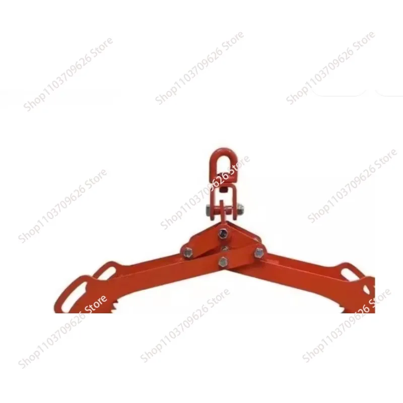 Anti-slip hook Log lifting pliers  heavy lift tree gripper tree  cutting