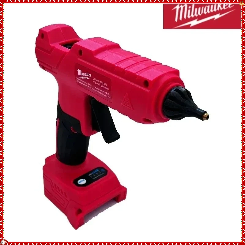 ميلووكي لتقوم بها بنفسك أداة عصا لصق تذوب الساخن لحام مسدس هواء الكهربائية الساخن الغراء بندقية اللاسلكي تذوب الغراء بندقية أداة السلطة لبطارية 18 فولت
