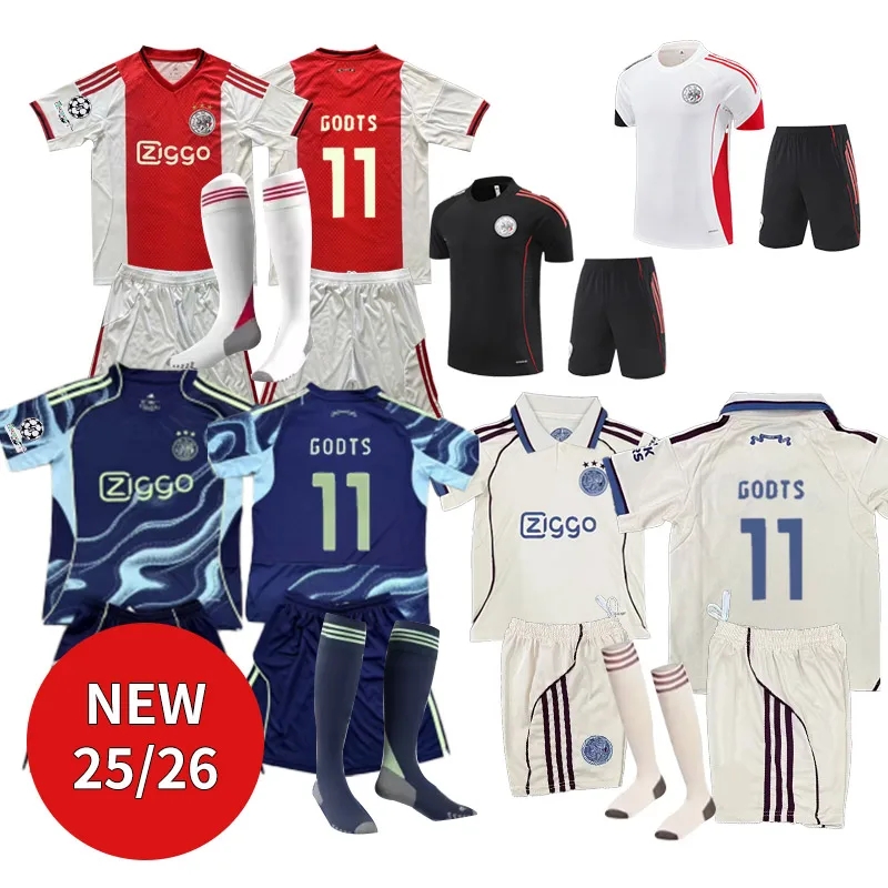 

Ajaxes 25 26 Personalizació Películas decorativas Traje de entrenamiento kit para adultos 2025 Ajaxes 3.o 12 - 22 días Arrive e