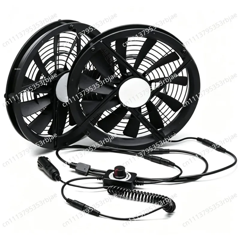 12V Silent RV Vent Cooling Fan Air Circulation Vent Fan Suitable for Caravan Motorhome Camping Travel Vehicle