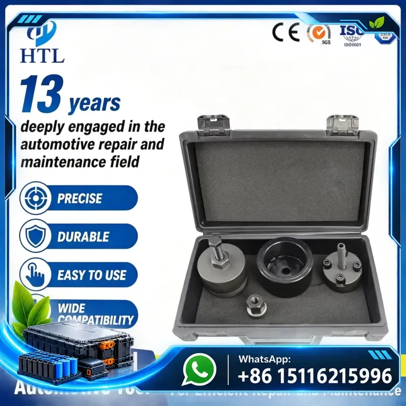 HTL crankshaft front oil seal removal and installation tool kit for N55 engines with a 1-year warranty