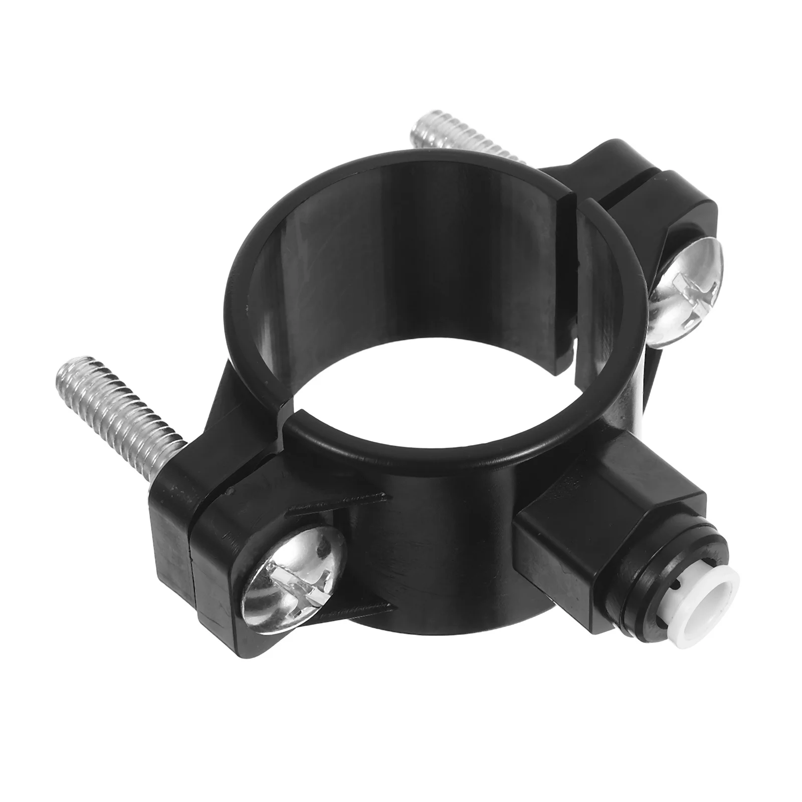 Selle de vidange 1/4 pouces, pince de filtres à eau en plastique à connexion rapide pour système d'osmose inverse, accessoire d'installation de purificateur