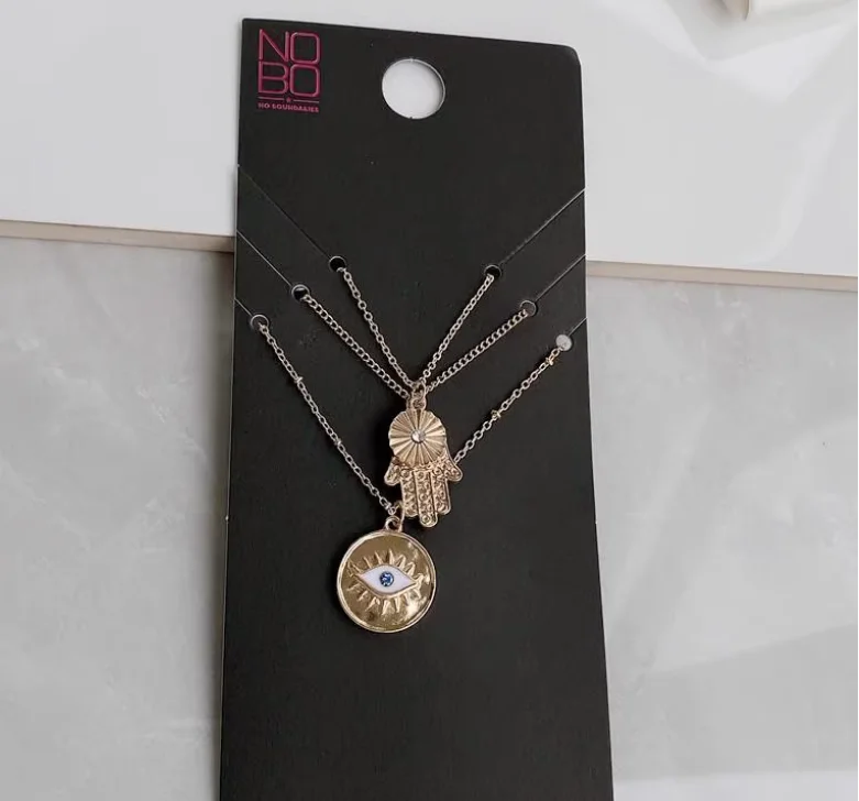 European and American export jewelry, gold texture snake bone design collarbone minimalist style trendy multi-layered diamond ne