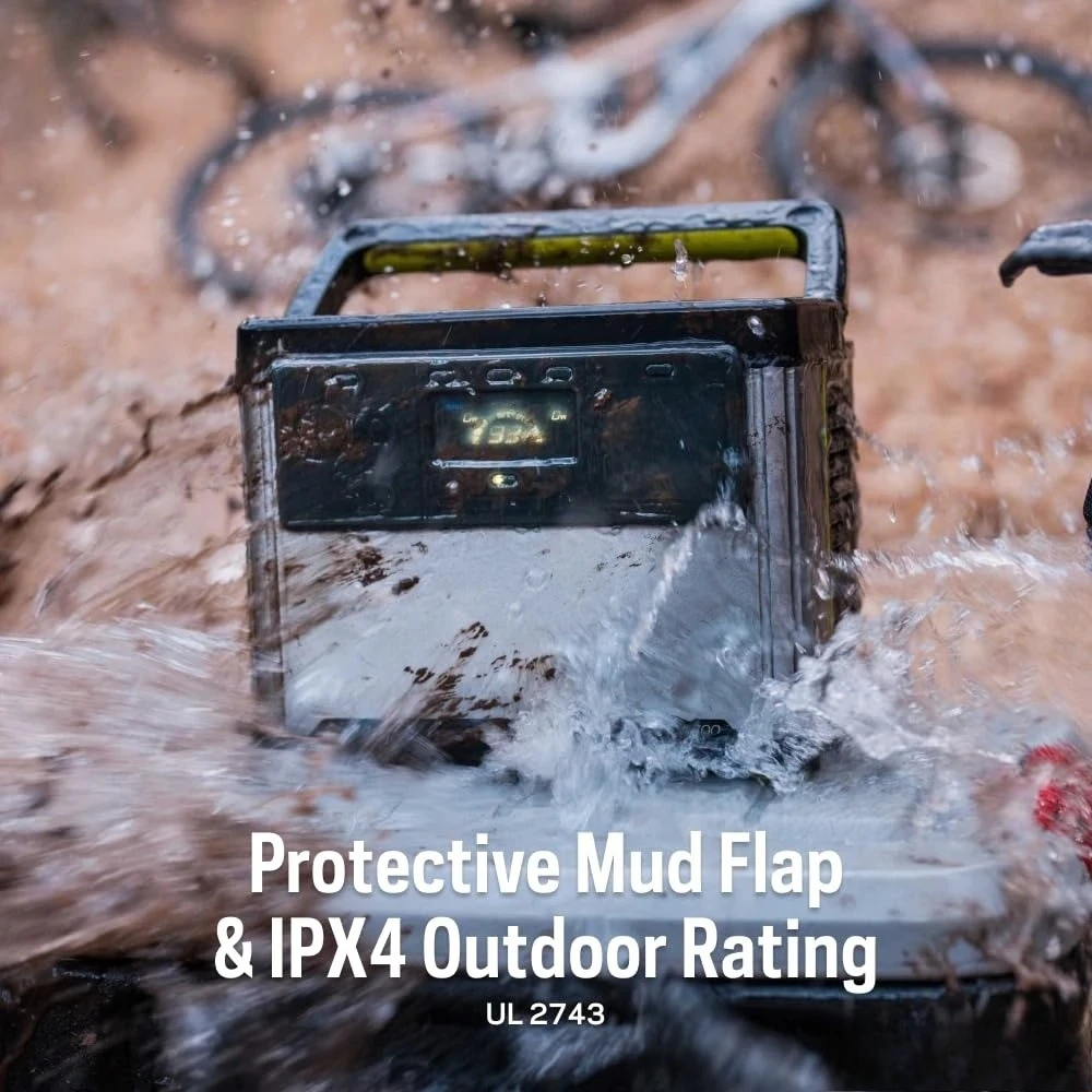 

Портативная электростанция 500 Вт·ч (499 Ватт·час) с LiFePO4 аккумулятором, водонепроницаемая и пылезащищенная, солнечный генератор, настраиваемая под заказ