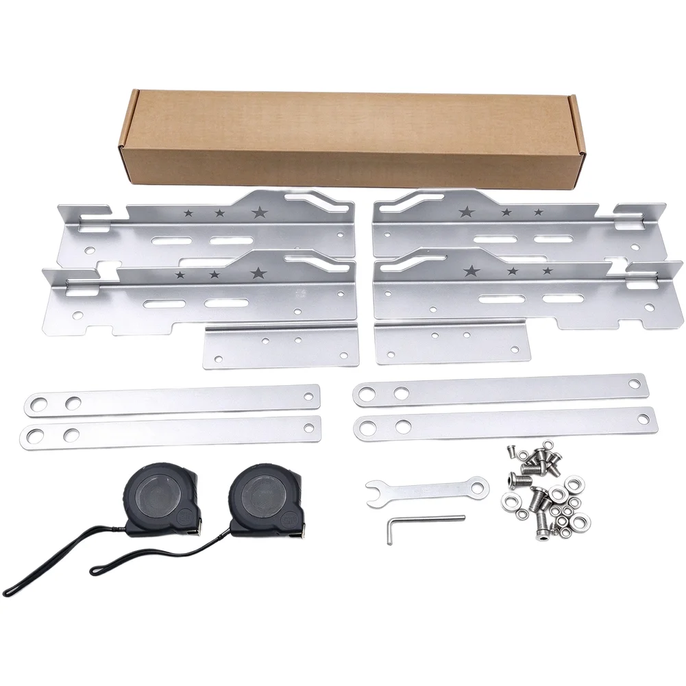 Car Wheel Alignment Tool Kit Tire Toe Measurement Gauge Star Design For Vehicle Positioning And Garage Hand Tool Sets