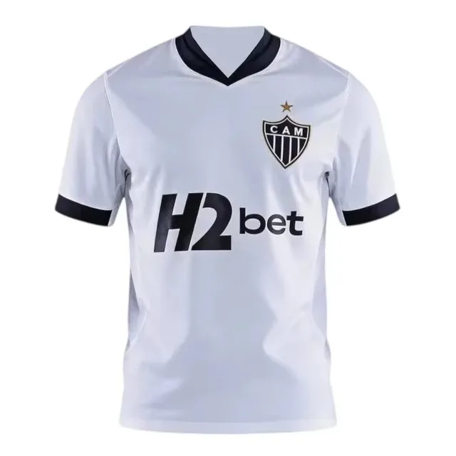 26-27 Rua De Fogo Print Atlético Mineiro Football Jersey Adults Kids Athleisure Quick Dry T-Shirt Summer Breathable Soft