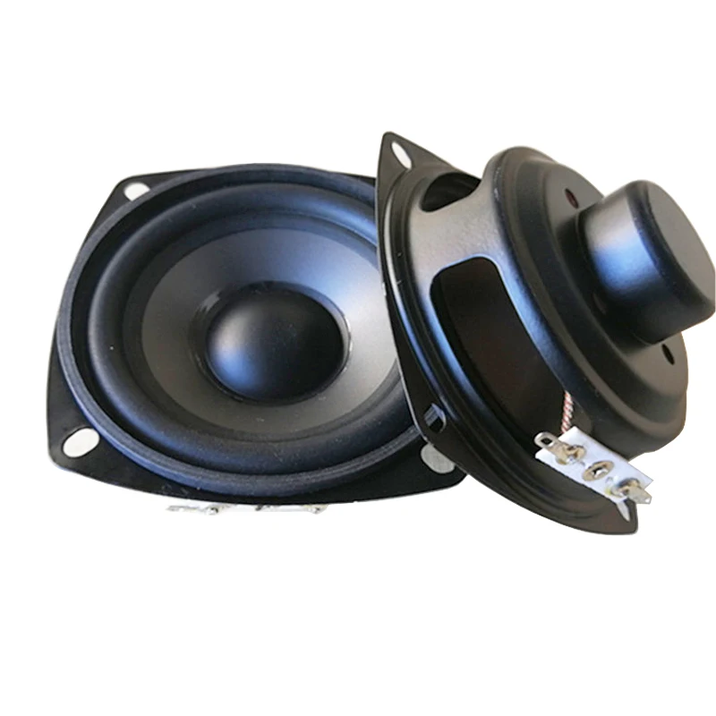 2pcs 3 Inch 8 Ohm 15W Portable Audio Waterproof Speaker Unit Full Range Mid Bass Desktop Audio Sound Loudspeaker DIY