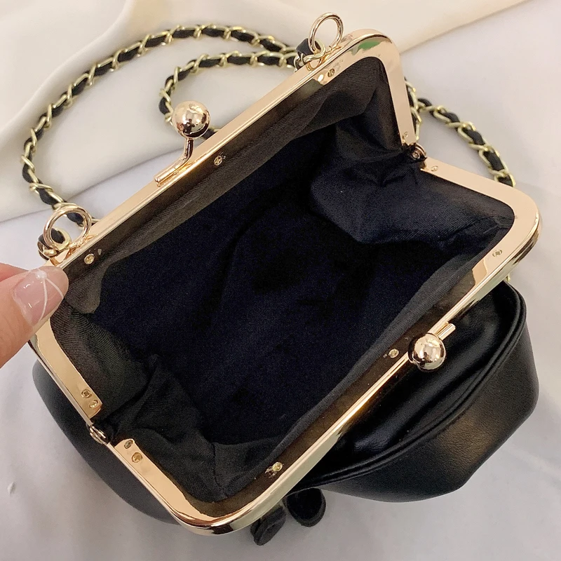 Cute Jacket Handbags for Women 2022 Designer Luxury Women\'s Bag Trend Clip Clutch Women Shoulder Bag Fashion Purse Crossbody Bag