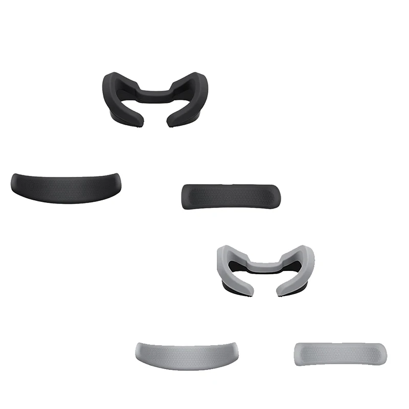 For Oculus Rift S Silicone Replacement Accessories Mask Sweat And Dirt Resistant Silicone Protective Cover For Rifts Masks Black