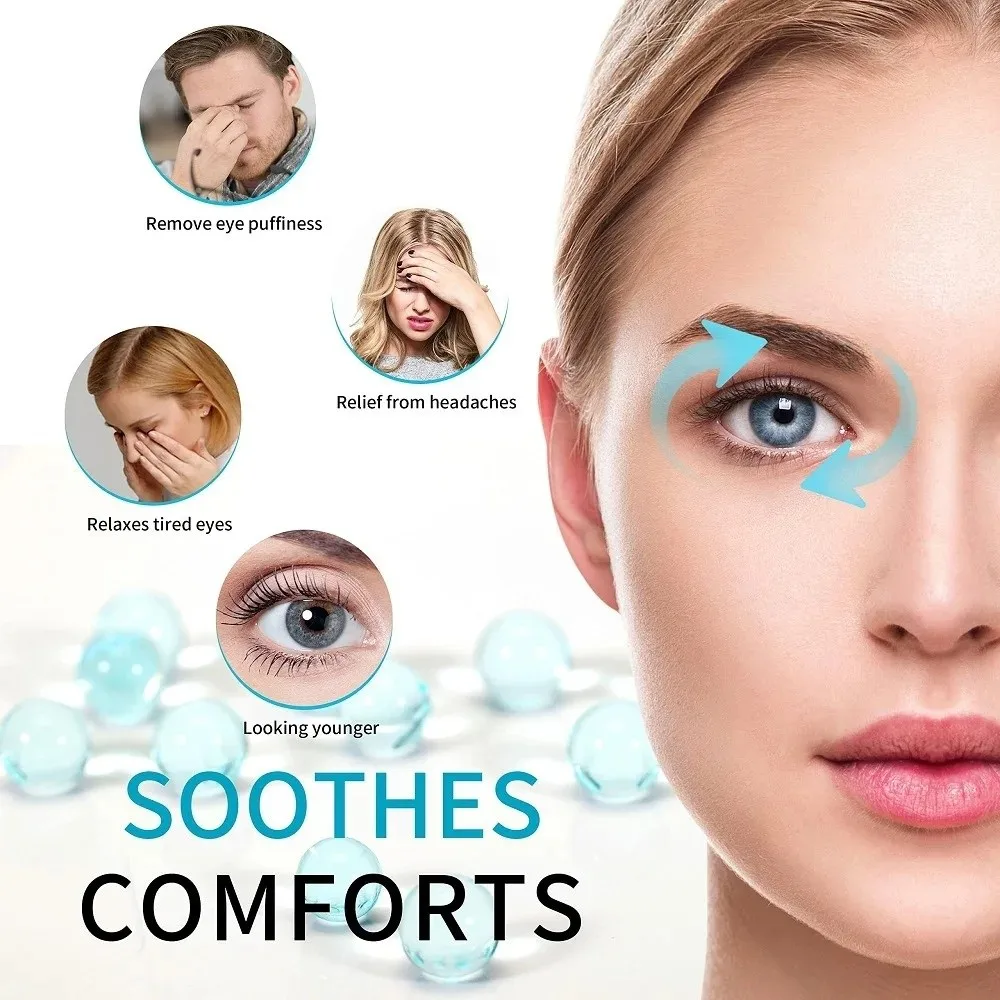 

Portable Reusable Gel Eye Mask Soft Compressed Soothing Cooling Eye Mask Sleeping Eye Masks Dark Circles