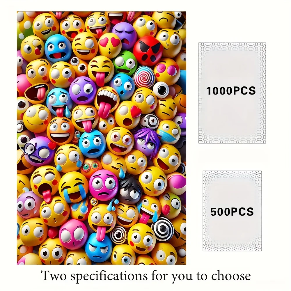 Rompecabezas para adultos de 500/1000 piezas, alta calidad, divertido juego familiar relajante, perfecto para cumpleaños, Navidad, Halloween y regalos, lo mejor