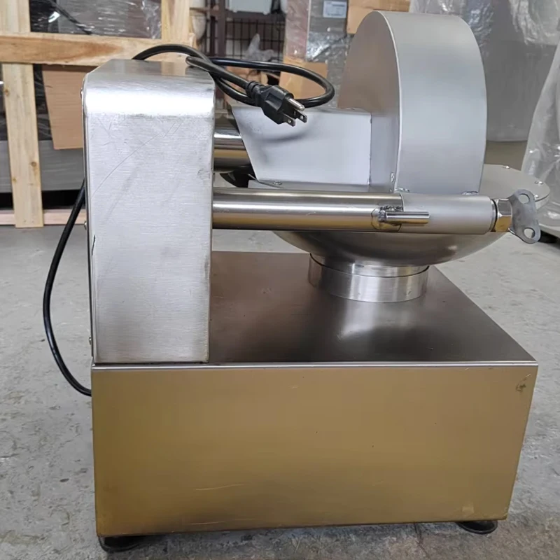 

Desktop Bowl Shaped Meat Cutter 5L Vegetable Chopper Multifunctional Stirring And Cutting Machine