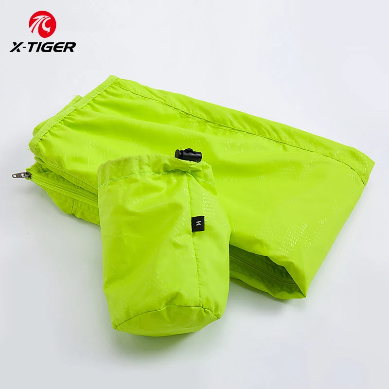 X-TIGER Windproof Reflective Cycling Jersey MTB Bike Bicycle Windcoat Super Light Sunscreen Hiking Jacket Cycling Sports Clothes