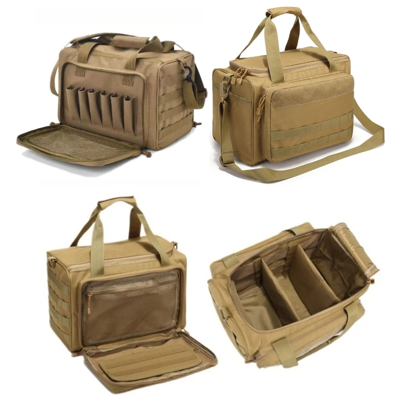 

MOLLE System Tactical Shooting Range Hunting Accessories Bag Training Equipment Army Gun Shotgun Bag Tactical Pouch Survival Kit