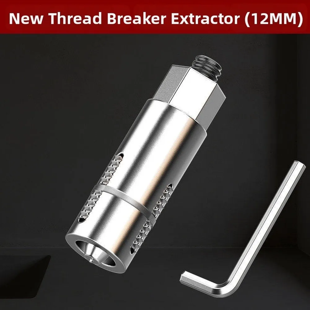 Pipe Thread Extractor for 4 Inch and 6 Inch Valves Adjustable Alloy Steel Construction for Rusty Thread Extraction