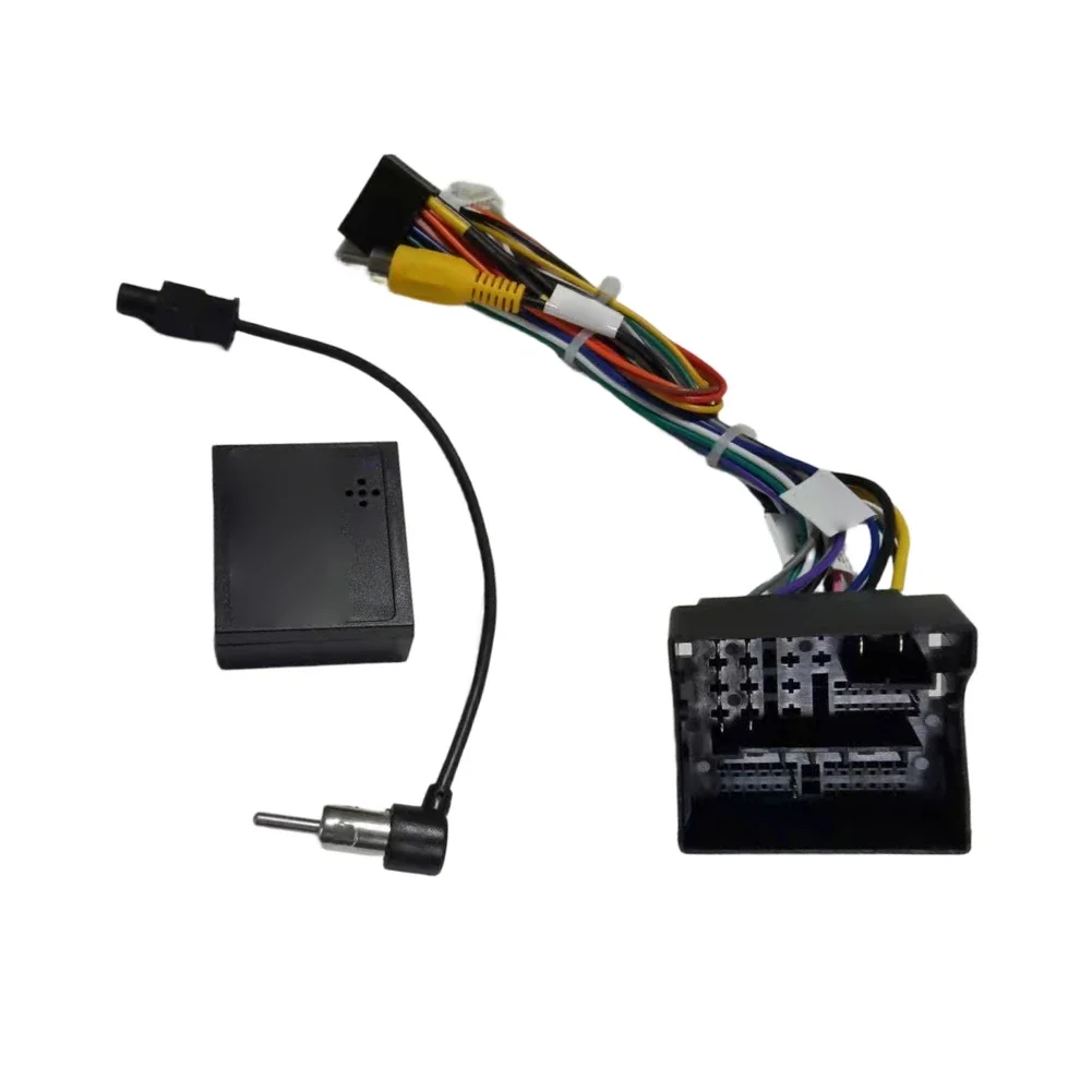 Wiring Decoder 52 Pin CAN Harness For Car Infotainment Upgrade No Cutting Or Splicing For Jetta 2015 Can Bus Protocol Adapter