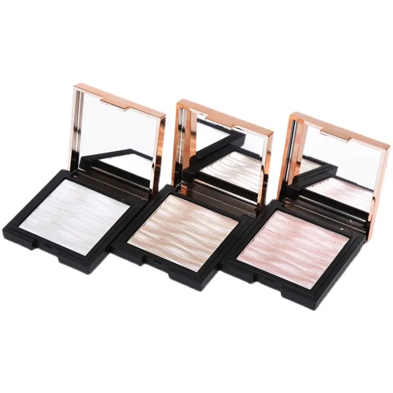

PONY ENERGY Feather Feeling Silky Highlighter Powder Palette Champagne Luminous Highlighter Contour Glitter Polarising Makeup
